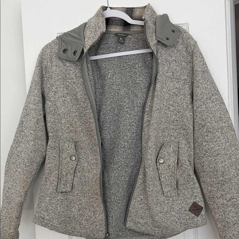 Eddie Bauer Gray Women's Cape Jacket